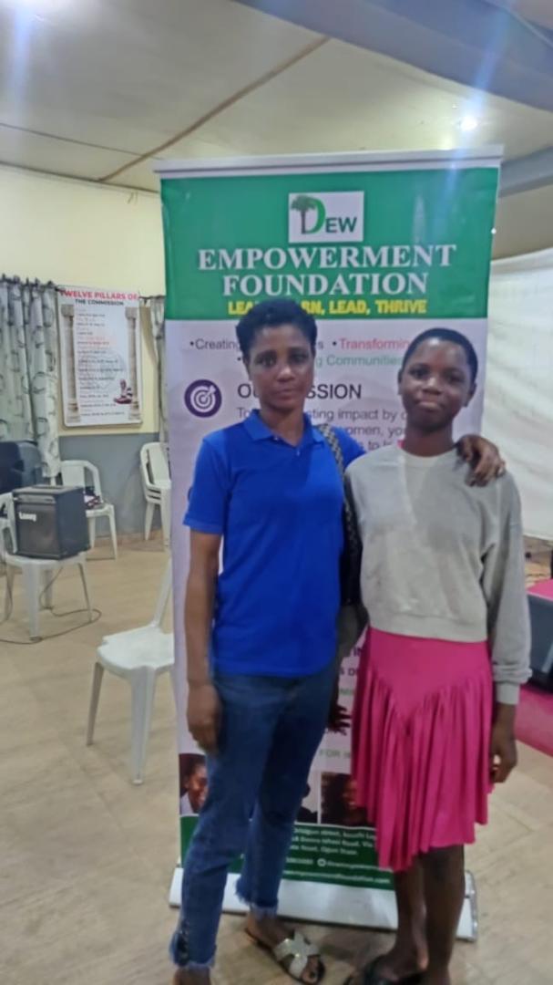 A mother and daughter participating in the inaugural cohort